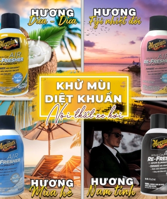 Combo 3 lọ khử mùi diệt khuẩn nội thất ô tô bất kỳ 